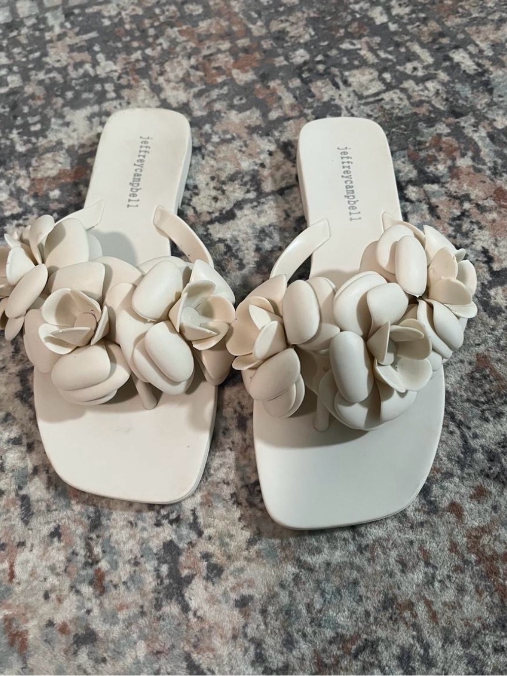 Jeffrey Campbell Sandals in Ivory